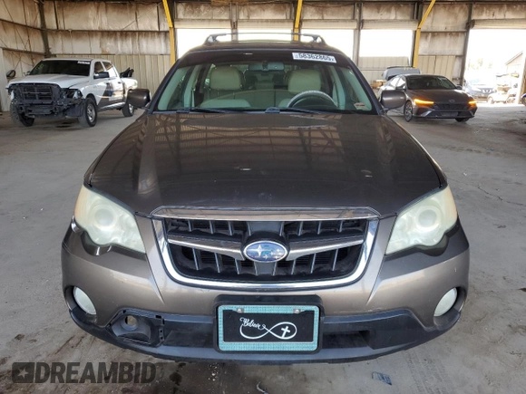 2008 Subaru Outback Limited with VIN 4S4BP62CX87335201, listed as a Copart auction lot 58362865 with 131,893 mi miles and Clean title. Bid and sale history available at DreamBid. Image 5.