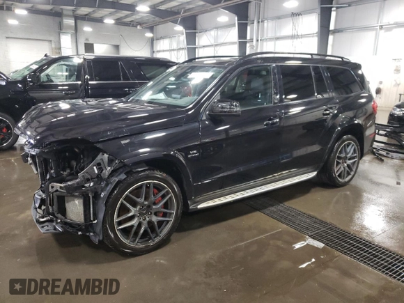 2018 Mercedes-Benz GLS with VIN 4JGDF7FE1JB048135, listed as a Copart auction lot 69287174 with 42,975 mi miles and Salvage Title. Bid and sale history available at carsss.com. Image 1.