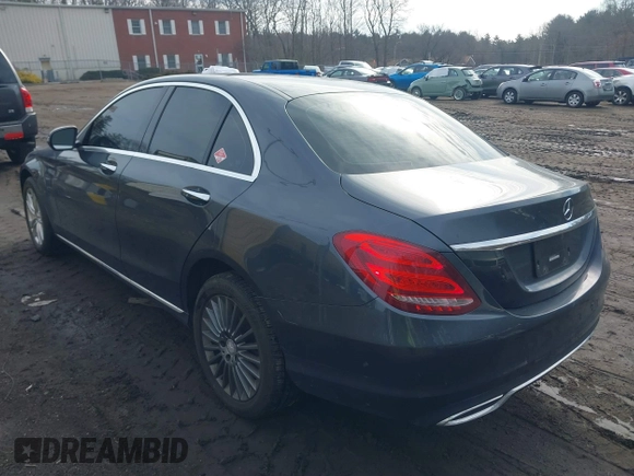 2016 Mercedes-Benz C 300 Luxury with VIN 55SWF4KB9GU108299, listed as a IAAI auction lot 41630830 with 89,484 mi miles and . Bid and sale history available at carsss.com. Image 3.