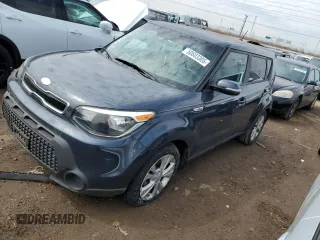 2014 Kia Soul + with VIN KNDJP3A53E7076791, listed as a Copart auction lot 50603305 with 53,662 mi miles and Salvage Title. Bid and sale history available at DreamBid. Image 1.