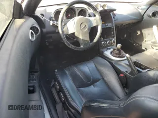 2007 Nissan 350Z with VIN JN1BZ34D27M504021, listed as a Copart auction lot 84696534 with 142,104 mi miles and Salvage Title. Bid and sale history available at DreamBid. Image 8.