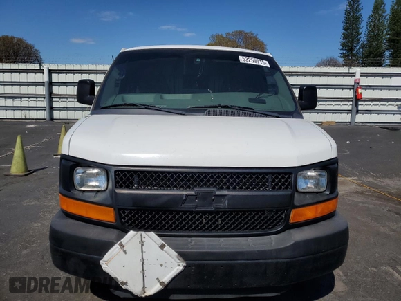 2014 Chevrolet Express Cargo Van with VIN 1GCWGFCA3E1132068, listed as a Copart auction lot 53259715 with 133,467 mi miles and Clean Title. Bid and sale history available at carsss.com. Image 5.