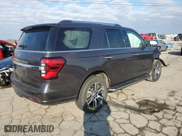 2022 Ford Expedition Limited with VIN 1FMJU1KT3NEA65260, listed as a Copart auction lot 88045055 with 57,834 mi miles and Salvage Title. Bid and sale history available at carsss.com. Image 3.