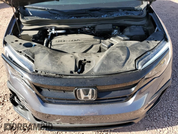 2021 Honda Pilot Special Edition with VIN 5FNYF6H21MB100996, listed as a Copart auction lot 60644935 with 39,298 mi miles and Salvage title. Bid and sale history available at DreamBid. Image 12.