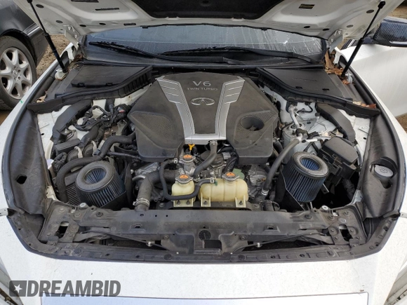 2018 Infiniti Q50 Sport with VIN JN1EV7AP5JM359885, listed as a Copart auction lot 49888835 with 121,198 mi miles and Salvage Title. Bid and sale history available at carsss.com. Image 12.
