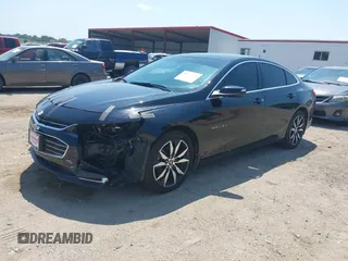 2018 Chevrolet Malibu LT with VIN 1G1ZD5ST7JF283049, listed as a IAAI auction lot 39998726 with 79,353 mi miles. Bid and sale history available at carsss.com. Image 2.