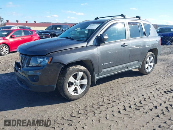2017 Jeep Compass High Altitude with VIN 1C4NJDEB6HD191190, listed as a IAAI auction lot 41497715 with 73,196 mi miles and . Bid and sale history available at DreamBid. Image 2.