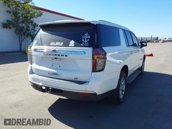 2023 Chevrolet Suburban LT with VIN 1GNSKCKD9PR339180, listed as a IAAI auction lot 41816541 with 60,537 mi miles and . Bid and sale history available at DreamBid. Image 4.
