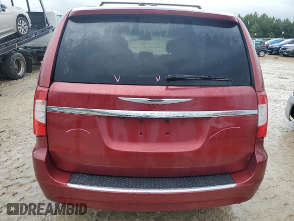 2015 Chrysler Town & Country Touring with VIN 2C4RC1BG6FR628111, listed as a Copart auction lot 71528604 with 81,763 mi miles and Salvage Title. Bid and sale history available at DreamBid. Image 6.