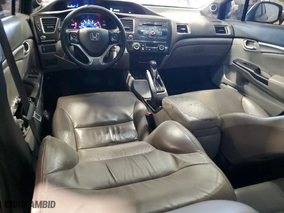 2013 Honda Civic Sdn EX-L with VIN 2HGFB2F96DH519823, listed as a Copart auction lot 52389675 with 249,543 mi miles and Salvage Title. Bid and sale history available at carsss.com. Image 8.