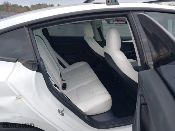 2022 Tesla Model 3 Long Range with VIN 5YJ3E1EB3NF356854, listed as a IAAI auction lot 40948390 with NaN miles. Bid and sale history available at carsss.com. Image 8.