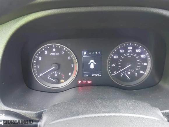 2016 Hyundai Tucson SE with VIN KM8J3CA46GU105087, listed as a IAAI auction lot 40978420 with 103,527 mi miles. Bid and sale history available at carsss.com. Image 7.