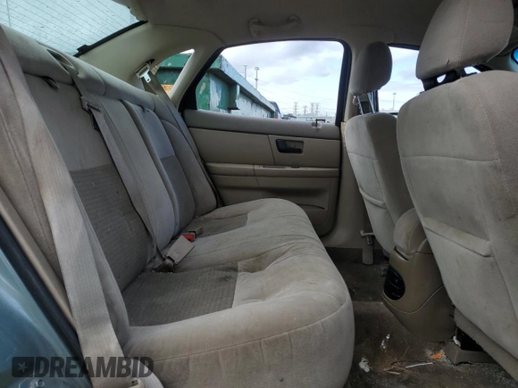 2006 Ford Taurus SE with VIN 1FAFP53U46A188225, listed as a Copart auction lot 53035125 with 188,490 mi miles and Clean Title. Bid and sale history available at carsss.com. Image 10.