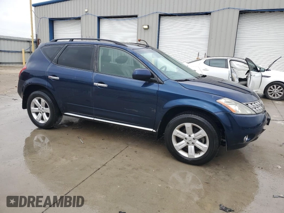 2007 Nissan Murano SL с VIN JN8AZ08T37W530600, выставлен на аукционе Copart как лот 55478915 с пробегом 159 811 миль миль и Списание • Salvage title. История ставок и продаж доступна на DreamBid. Изображение 4.