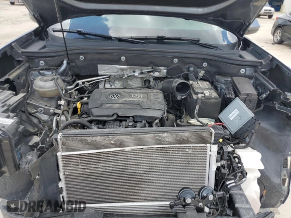 2022 Volkswagen Atlas SE with VIN 1V2WP2CA8NC552405, listed as a Copart auction lot 64034224 with 26,759 mi miles and Clean title. Bid and sale history available at DreamBid. Image 12.