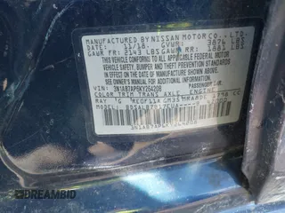2019 Nissan Sentra S z VIN 3N1AB7AP6KY264208, wystawiony jako IAAI lot #41425770 z przebiegiem 83 813 mil mil oraz . Historia ofert i sprzedaży dostępna na DreamBid. Obrazek 9.