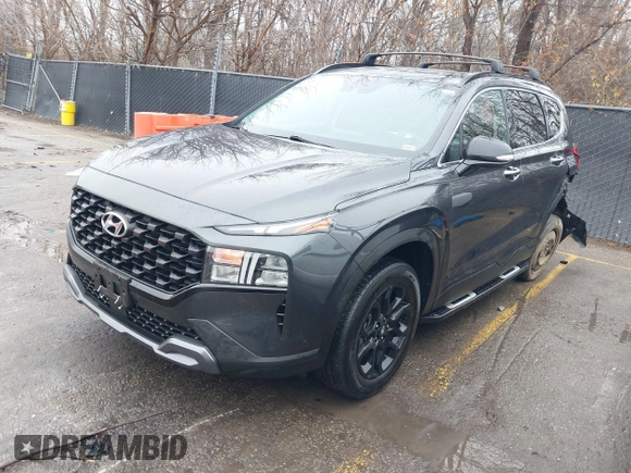2022 Hyundai Santa Fe XRT with VIN 5NMS6DAJ4NH409308, listed as a IAAI auction lot 41187786 with 24,951 mi miles. Bid and sale history available at carsss.com. Image 18.