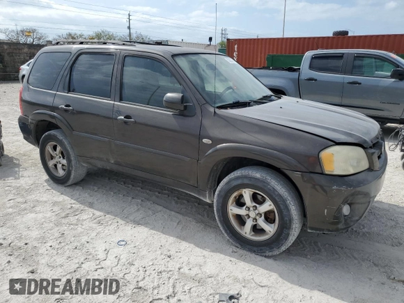 2006 Mazda Tribute S with VIN 4F2YZ04176KM25076, listed as a Copart auction lot 53693245 with 167,072 mi miles and Clean Title. Bid and sale history available at DreamBid. Image 4.