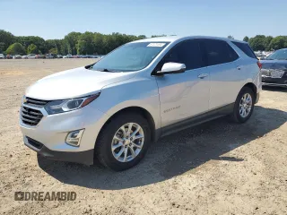 2018 Chevrolet Equinox LT with VIN 2GNAXJEV8J6322718, listed as a Copart auction lot 67473104 with 137,668 mi miles and Salvage title. Bid and sale history available at DreamBid. Image 1.
