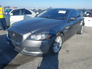 2017 Jaguar XF 20d Premium with VIN SAJBD4BN7HCY43301, listed as a IAAI auction lot 41681335 with 63,965 mi miles. Bid and sale history available at carsss.com. Image 2.