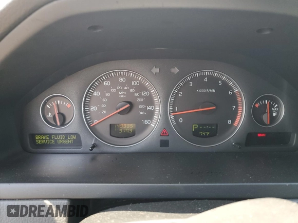 2008 Volvo XC90 I6 with VIN YV4CZ982181473115, listed as a Copart auction lot 52671285 with 149,935 mi miles and Salvage Title. Bid and sale history available at carsss.com. Image 9.