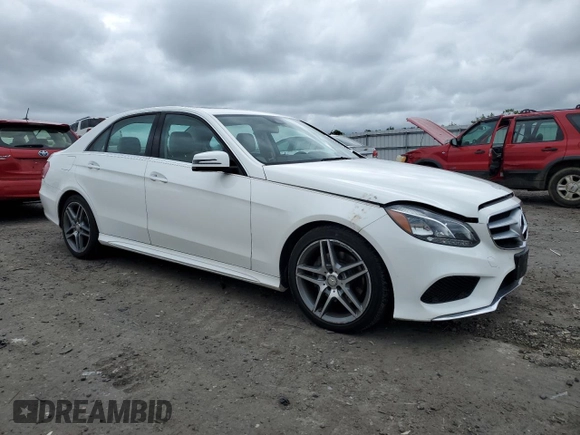 2015 Mercedes-Benz E 350 Luxury with VIN WDDHF8JB8FB105341, listed as a Copart auction lot 56466245 with 73,068 mi miles and Salvage title. Bid and sale history available at DreamBid. Image 4.