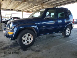 2002 Jeep Liberty Limited with VIN 1J8GL58K32W331236, listed as a Copart auction lot 49929105 with 194,873 mi miles and Clean title. Bid and sale history available at DreamBid. Image 1.