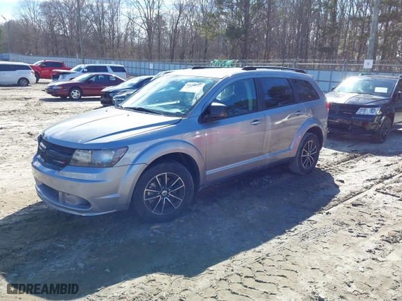 2018 Dodge Journey SE with VIN 3C4PDCAB6JT518106, listed as a IAAI auction lot 41430689 with 49,274 mi miles. Bid and sale history available at carsss.com. Image 17.