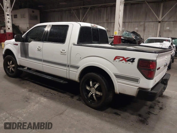 2013 Ford F-150 XL with VIN 1FTFW1ET7DFA81499, listed as a IAAI auction lot 41302118 with 153,976 mi miles. Bid and sale history available at carsss.com. Image 3.