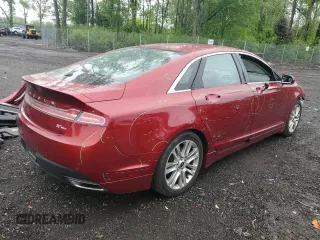 2014 Lincoln MKZ with VIN 3LN6L2JK7ER834055, listed as a Copart auction lot 58043045 with 56,010 mi miles and Salvage title. Bid and sale history available at DreamBid. Image 3.