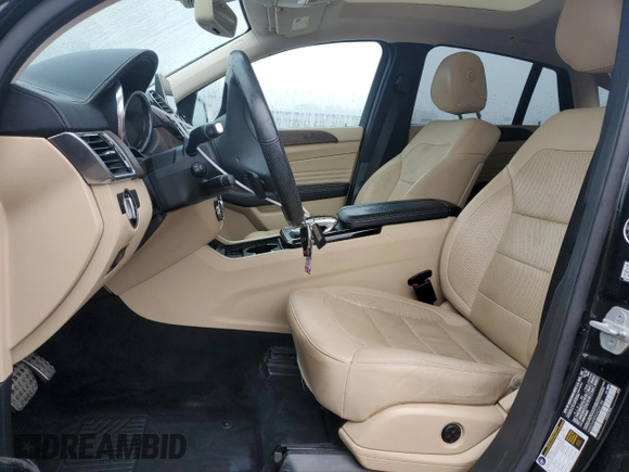 2016 Mercedes-Benz GLE 450 AMG with VIN 4JGED6EB5GA025189, listed as a Copart auction lot 54160625 with 126,505 mi miles and Salvage title. Bid and sale history available at DreamBid. Image 7.