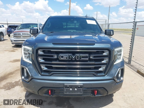 2021 GMC Sierra 1500 AT4 with VIN 1GTP9EED4MZ348768, listed as a IAAI auction lot 40190373 with 55,110 mi miles. Bid and sale history available at carsss.com. Image 12.