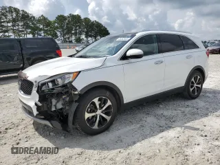 2017 Kia Sorento EX with VIN 5XYPH4A53HG295187, listed as a Copart auction lot 55562685 with 132,060 mi miles and Salvage title. Bid and sale history available at DreamBid. Image 1.