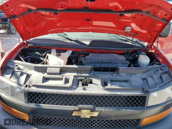2018 Chevrolet Express Cargo Van with VIN 1GCWGAFPXJ1342146, listed as a Copart auction lot 74433064 with 107,698 mi miles and Salvage Title. Bid and sale history available at carsss.com. Image 12.