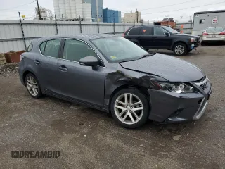 2017 Lexus CT with VIN JTHKD5BH5H2280462, listed as a Copart auction lot 79401114 with 158,496 mi miles and Salvage Title. Bid and sale history available at carsss.com. Image 4.