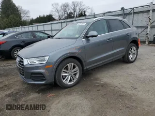 2017 Audi Q3 Premium Plus with VIN WA1JCCFS1HR009958, listed as a Copart auction lot 85981864 with 31,919 mi miles and Salvage Title. Bid and sale history available at carsss.com. Image 1.