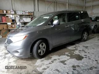 2014 Nissan Quest S with VIN JN8AE2KP7E9103001, listed as a Copart auction lot 47677895 with 149,446 mi miles and Clean Title. Bid and sale history available at carsss.com. Image 1.