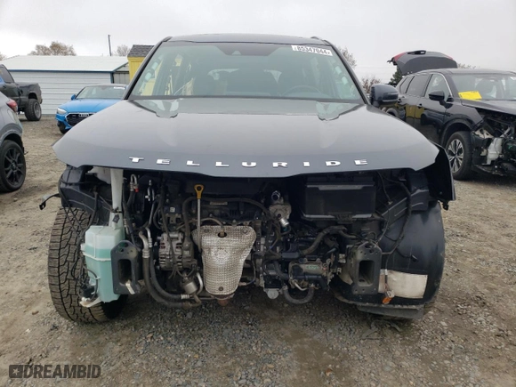 2021 Kia Telluride S with VIN 5XYP6DHCXMG102375, listed as a Copart auction lot 85347044 with 75,179 mi miles and Salvage Title. Bid and sale history available at carsss.com. Image 5.