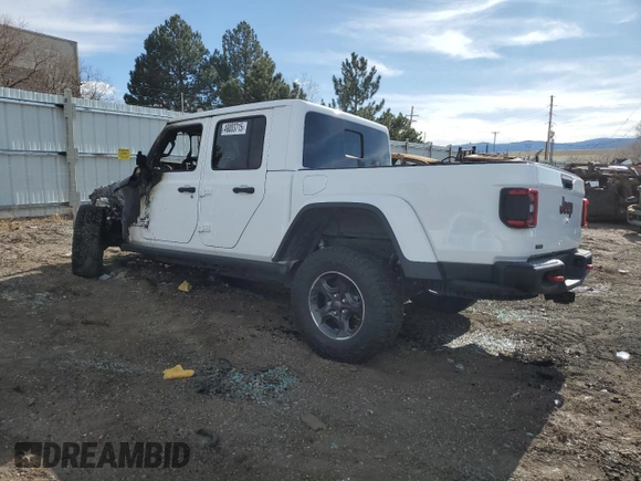2022 Jeep Gladiator Rubicon with VIN 1C6JJTBM3NL107950, listed as a Copart auction lot 48883715 with Not provided miles and Non repairable. Bid and sale history available at DreamBid. Image 2.
