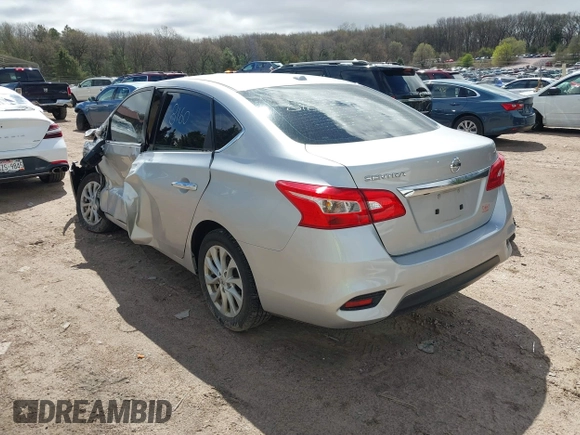 2018 Nissan Sentra S with VIN 3N1AB7AP8JY243990, listed as a IAAI auction lot 42148160 with Not Provided miles and . Bid and sale history available at DreamBid. Image 3.