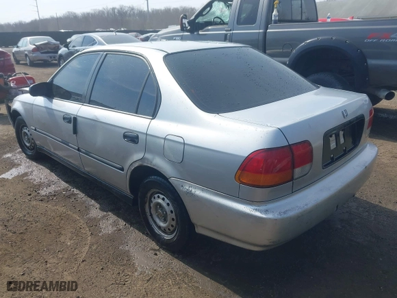 1996 Honda Civic DX with VIN 2HGEJ6627TH550103, listed as a IAAI auction lot 41710877 with 142,608 mi miles. Bid and sale history available at carsss.com. Image 3.