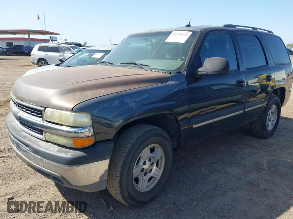 2005 Chevrolet Tahoe Z71 with VIN 1GNEC13T75R269616, listed as a IAAI auction lot 42529693 with 321,143 mi miles and . Bid and sale history available at DreamBid. Image 2.