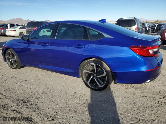 2020 Honda Accord Sedan Sport with VIN 1HGCV1F35LA093524, listed as a Copart auction lot 47421155 with 50,175 mi miles and Salvage Title. Bid and sale history available at carsss.com. Image 2.