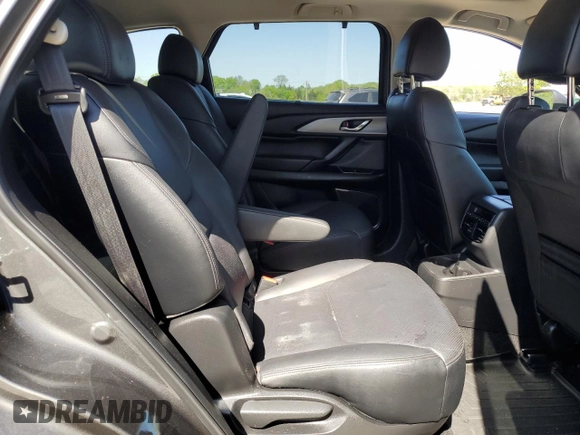 2021 Mazda CX-9 Touring with VIN JM3TCBCY7M0515088, listed as a Copart auction lot 53481665 with 66,381 mi miles and Salvage title. Bid and sale history available at DreamBid. Image 11.