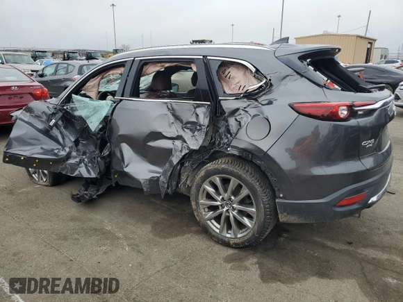 2017 Mazda CX-9 Signature with VIN JM3TCBEY7H0139253, listed as a Copart auction lot 52365975 with 0 mi miles and Salvage Title. Bid and sale history available at carsss.com. Image 2.