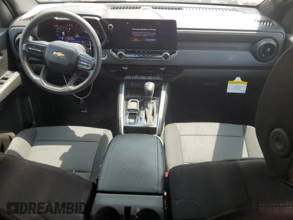 2024 Chevrolet Colorado 2WD Work Truck with VIN 1GCPSBEK8R1109537, listed as a Copart auction lot 53754195 with 30,124 mi miles and Salvage Title. Bid and sale history available at DreamBid. Image 8.