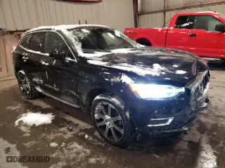 2020 Volvo XC60 Inscription with VIN YV4102RL5L1432205, listed as a Copart auction lot 45481775 with 56,331 mi miles and Salvage Title. Bid and sale history available at carsss.com. Image 4.