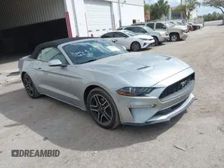 2020 Ford Mustang EcoBoost with VIN 1FATP8UH1L5137310, listed as a IAAI auction lot 41672021 with 90,246 mi miles. Bid and sale history available at carsss.com. Image 1.