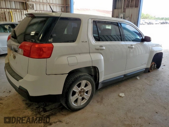 2011 GMC Terrain SLE-1 with VIN 2CTALMEC9B6455417, listed as a Copart auction lot 58839665 with 204,171 mi miles and Clean title. Bid and sale history available at DreamBid. Image 3.