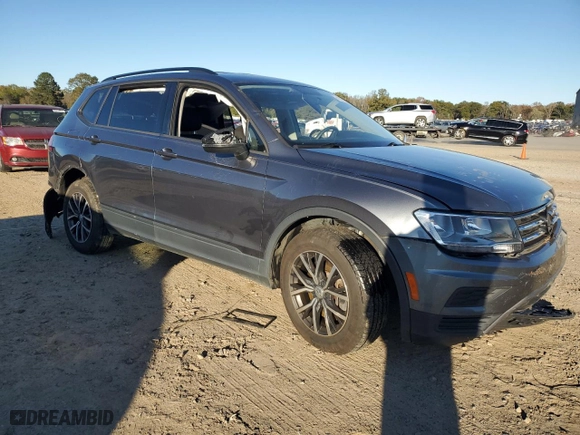 2021 Volkswagen Tiguan S with VIN 3VV1B7AX1MM108585, listed as a Copart auction lot 81897474 with 60,514 mi miles and Salvage Title. Bid and sale history available at carsss.com. Image 4.